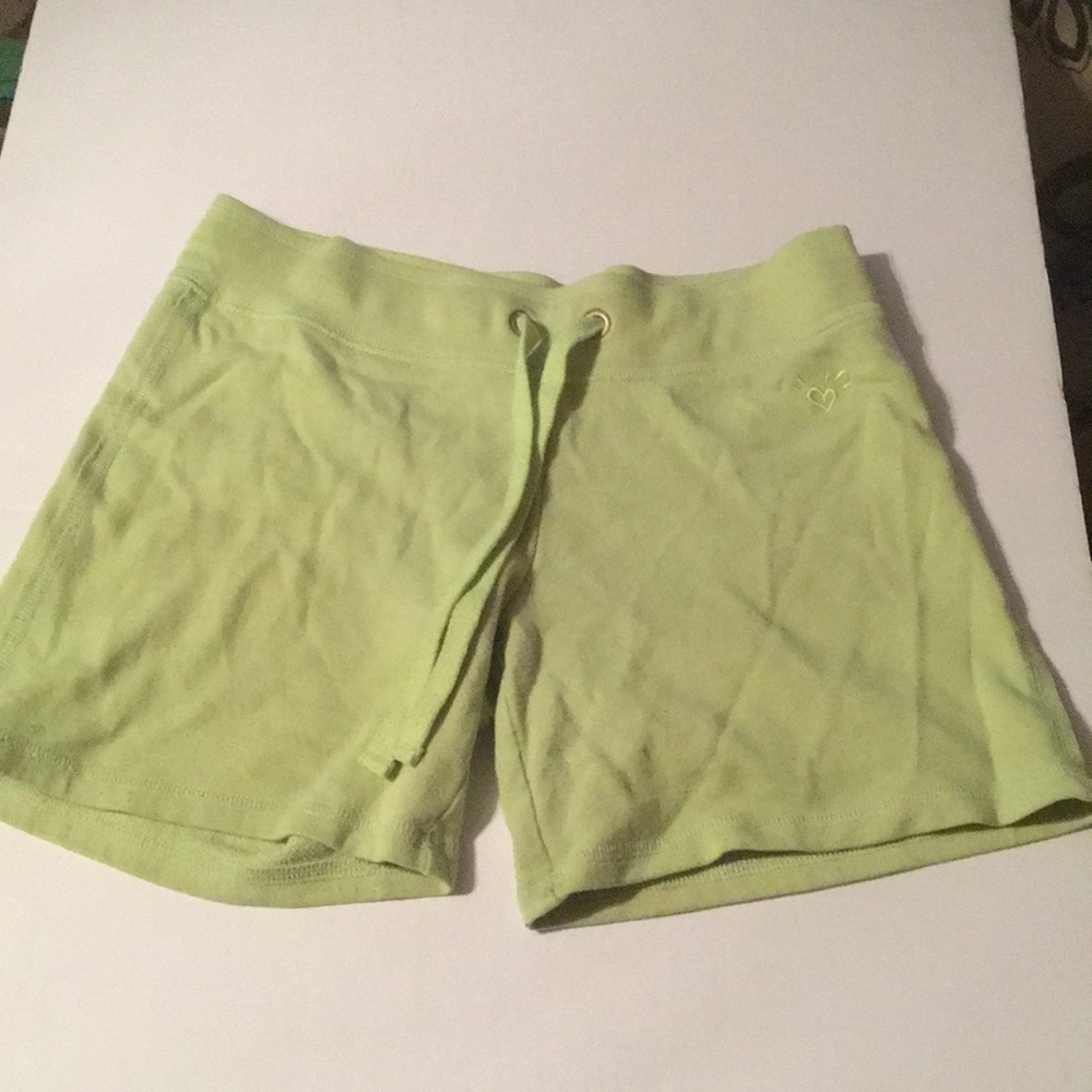 Light green shorts